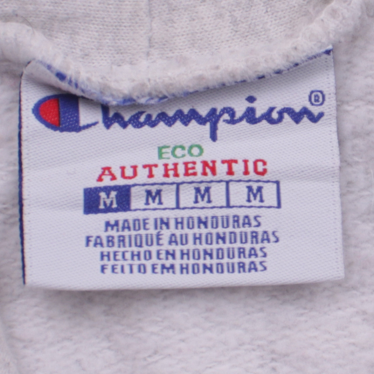 Mens UK Size M Champion Grey Pullover Hoodie