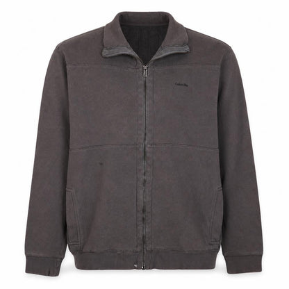 Mens UK Size L Calvin Klein Grey Casual Walking Gym & Training Jacket