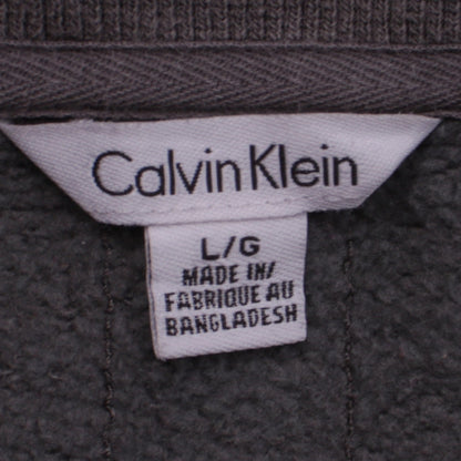 Mens UK Size L Calvin Klein Grey Casual Walking Gym & Training Jacket