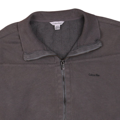 Mens UK Size L Calvin Klein Grey Casual Walking Gym & Training Jacket