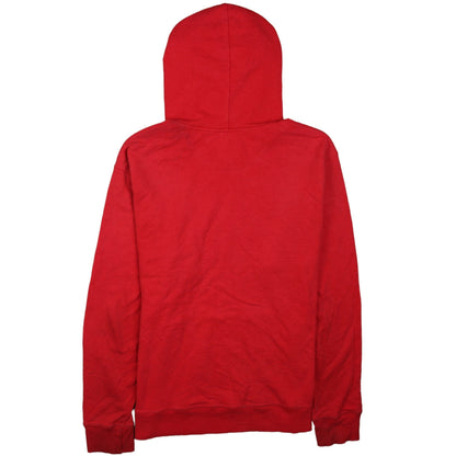 Mens UK Size M Champion Red Pullover Hoodie