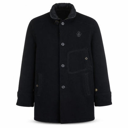Mens UK Size L G-Star RAW Black Overcoat