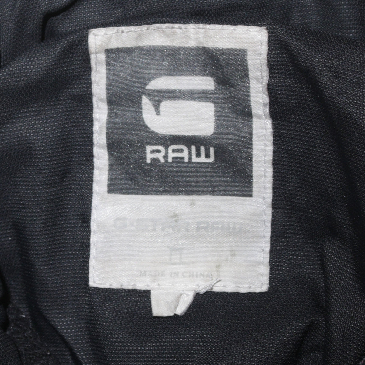 Mens UK Size L G-Star RAW Black Overcoat