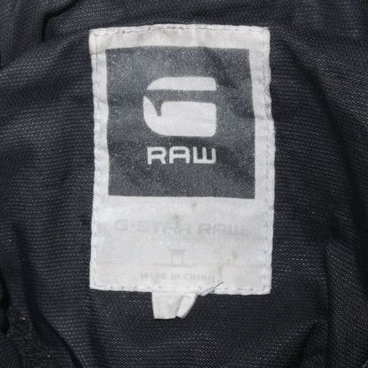 Mens UK Size L G-Star RAW Black Overcoat