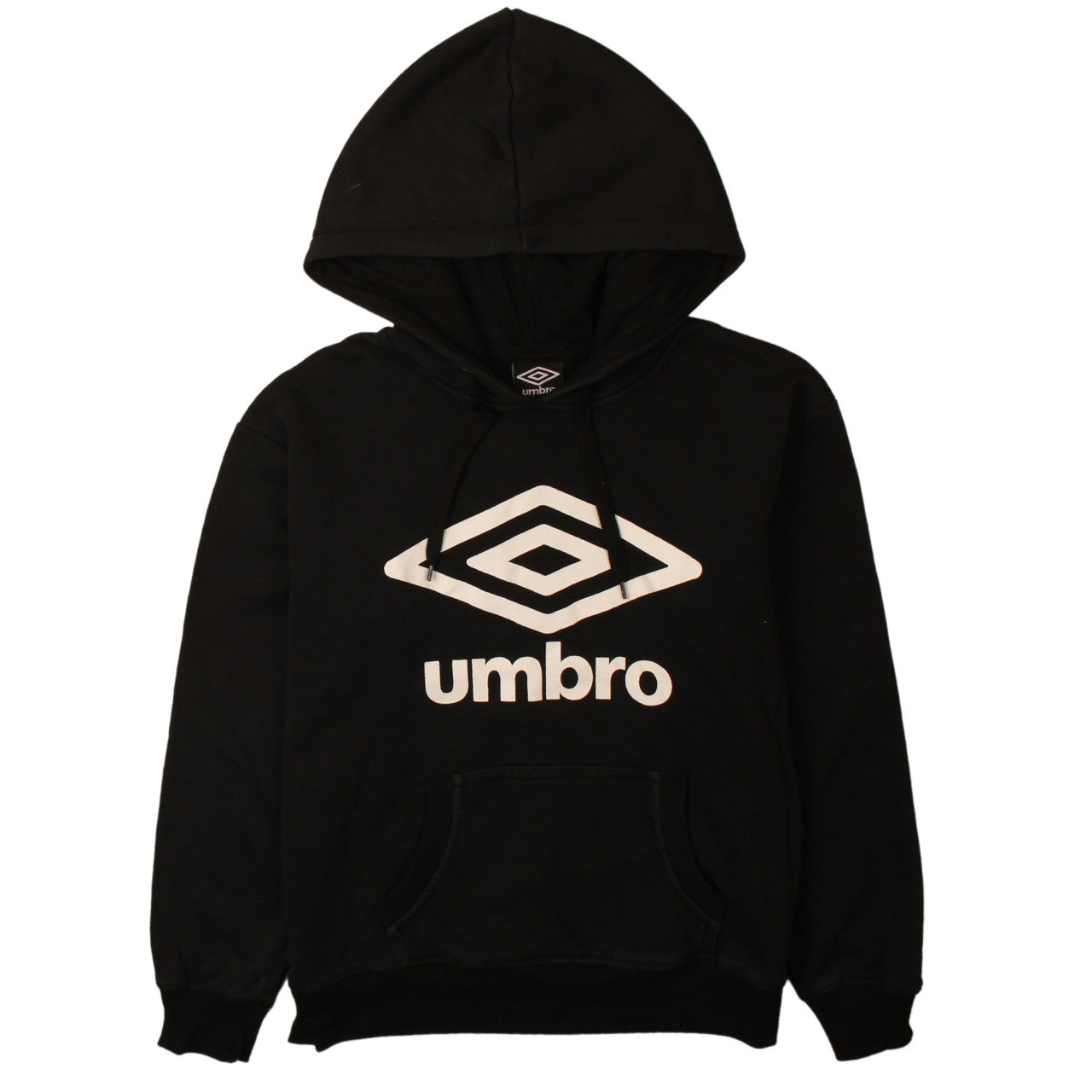 Mens UK Size S Umbro Black Pullover Hoodie