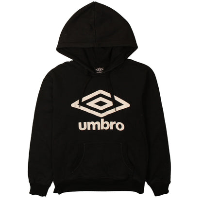 Mens UK Size S Umbro Black Pullover Hoodie