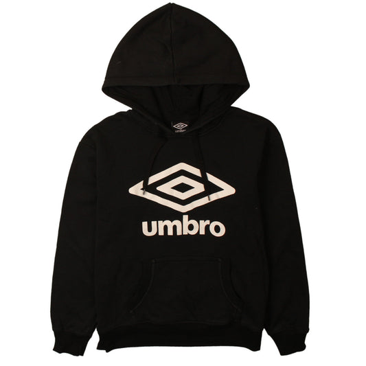 Mens UK Size S Umbro Black Pullover Hoodie