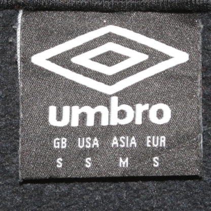 Mens UK Size S Umbro Black Pullover Hoodie
