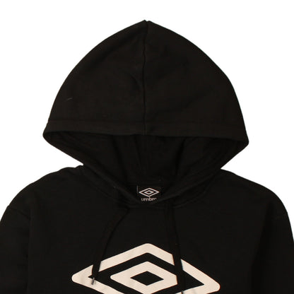 Mens UK Size S Umbro Black Pullover Hoodie