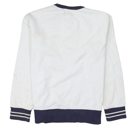 Womens UK Size M Polo Ralph Lauren White Pullover Sweatshirt