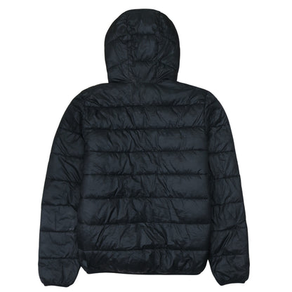 Champion Men's Black 2XL Hooded Puffer Jacket Full Zip Winter Coat
