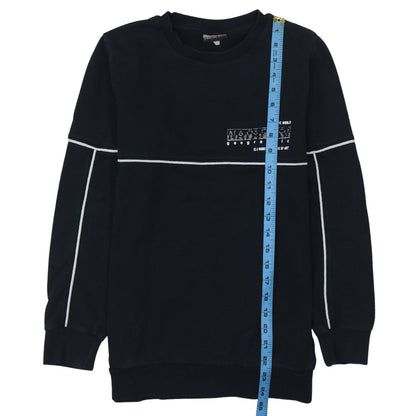 Teens UK Size 14 Napapijri Black Pullover Sweatshirt