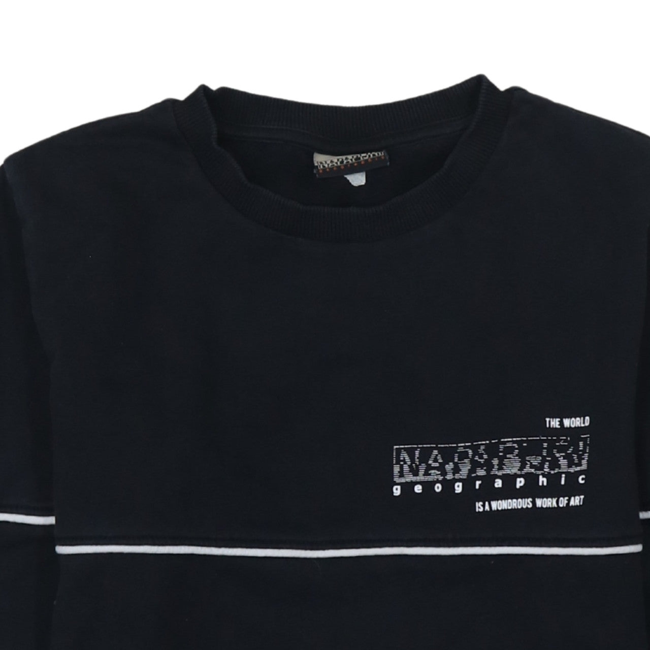 Teens UK Size 14 Napapijri Black Pullover Sweatshirt