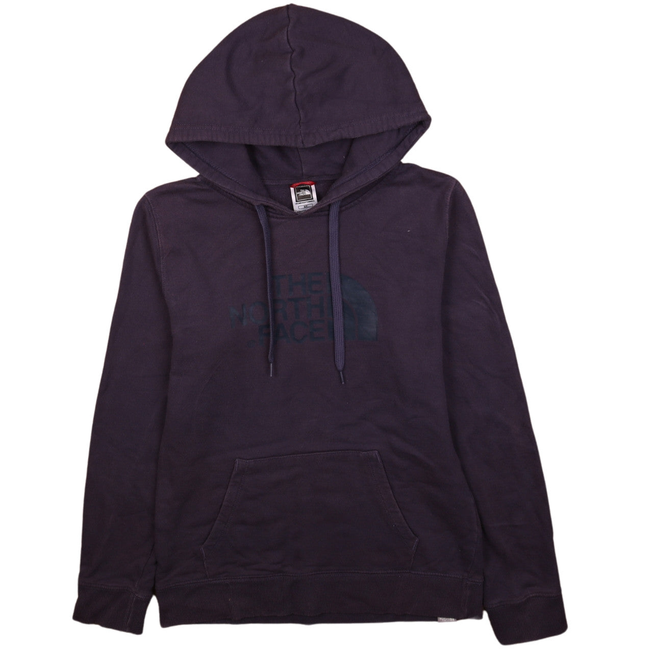 Womens UK Size S The North Face Purple Pullover Hoodie