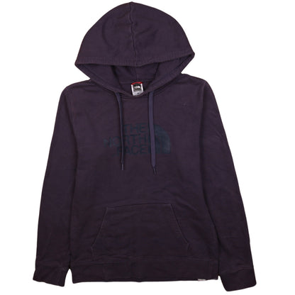 Womens UK Size S The North Face Purple Pullover Hoodie