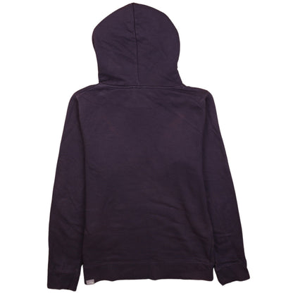Womens UK Size S The North Face Purple Pullover Hoodie
