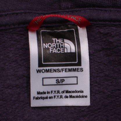 Womens UK Size S The North Face Purple Pullover Hoodie