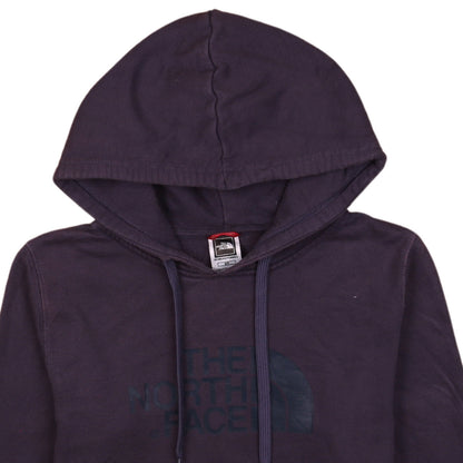 Womens UK Size S The North Face Purple Pullover Hoodie