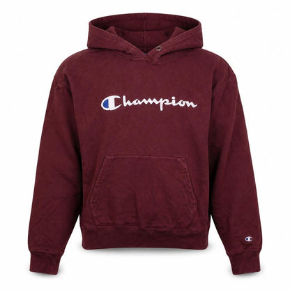 Mens UK Size S Champion Red Pullover Hoodie