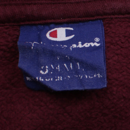 Mens UK Size S Champion Red Pullover Hoodie