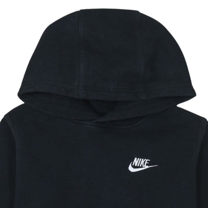 Nike Boys Black Pullover Hoodie L 147-158cm Fleece Sweatshirt