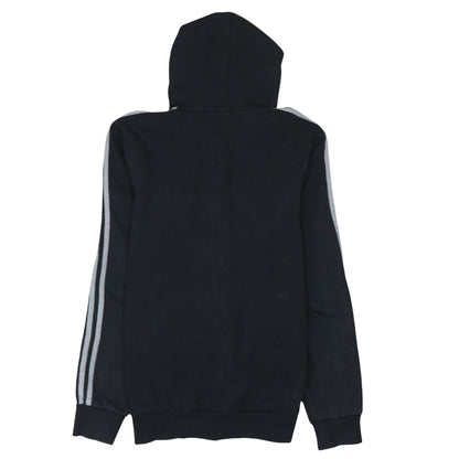 Mens UK Size S adidas Black Full Zip Hoodie