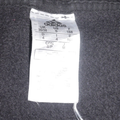 Mens UK Size S adidas Black Full Zip Hoodie