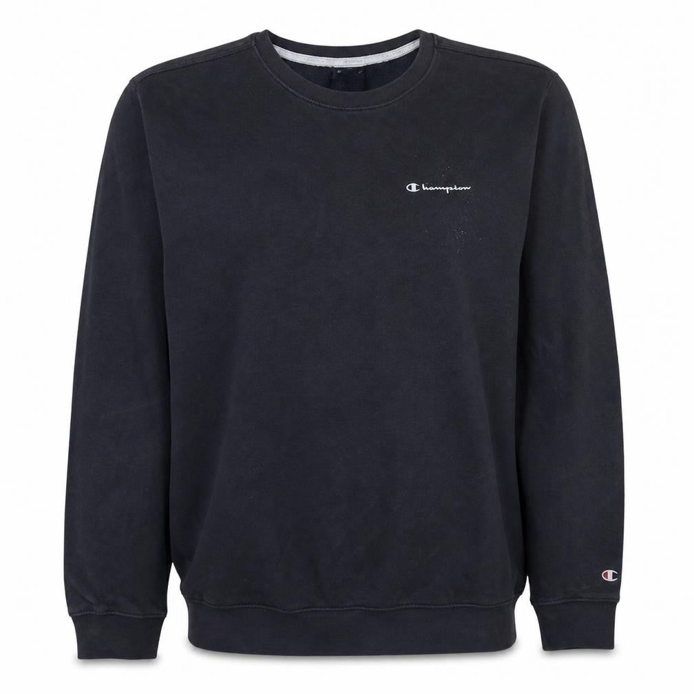 Mens UK Size XL Champion Black Pullover Sweatshirt
