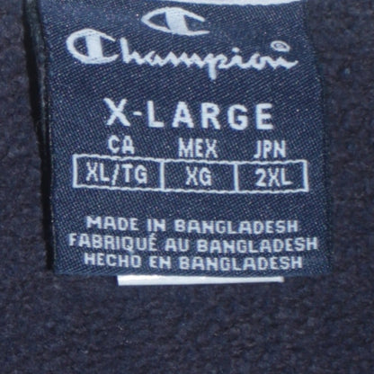 Mens UK Size XL Champion Black Pullover Sweatshirt