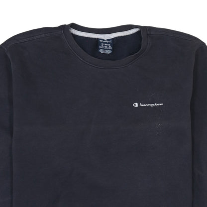 Mens UK Size XL Champion Black Pullover Sweatshirt