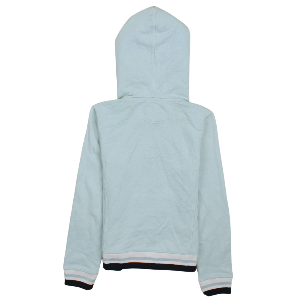 Womens UK Size S Champion Blue Full Zip Hoodie
