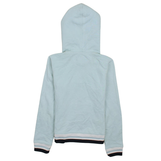 Womens UK Size S Champion Blue Full Zip Hoodie