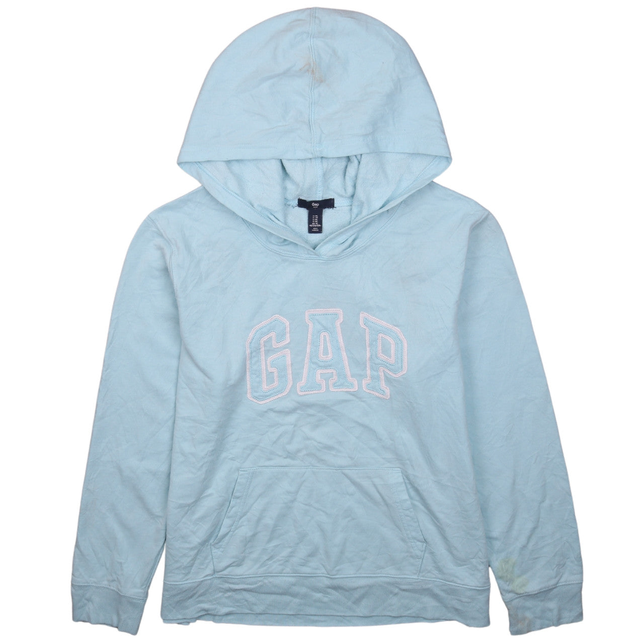 Womens UK Size XL Gap Blue Pullover Hoodie