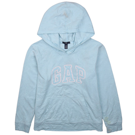 Womens UK Size XL Gap Blue Pullover Hoodie