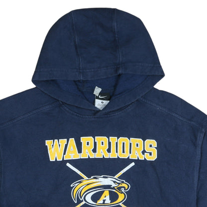 Mens UK Size S Nike Blue Pullover Hoodie