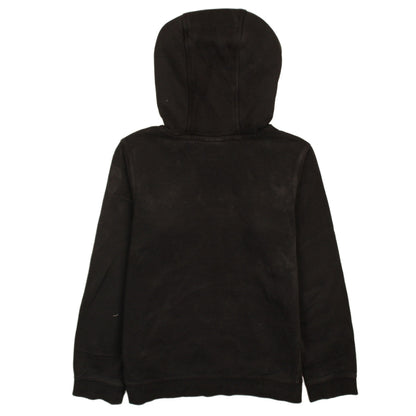 Nike Boys Black Pullover Hoodie Size 158cm Fleece Sweatshirt