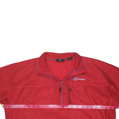 Mens UK Size XL Berghaus Red Pullover Sweatshirt
