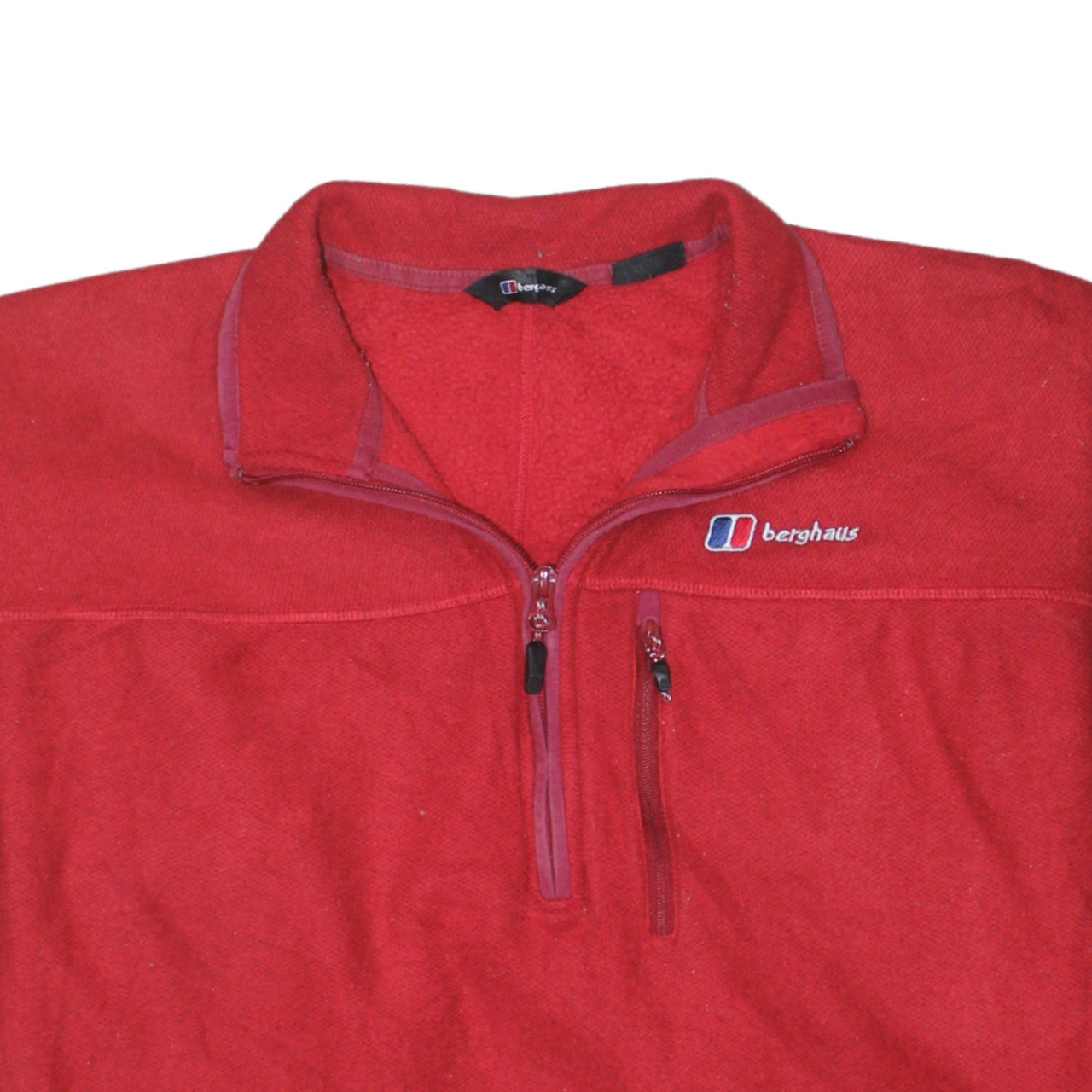 Mens UK Size XL Berghaus Red Pullover Sweatshirt