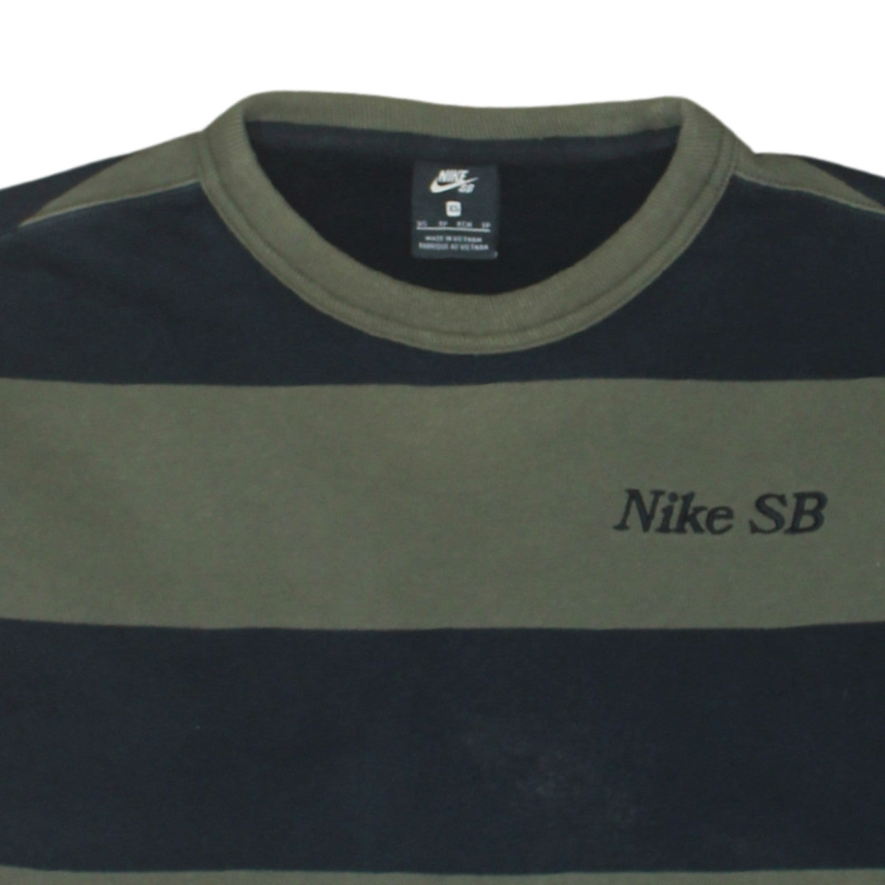 Mens UK Size XS Nike Green Pullover Sweatshirt