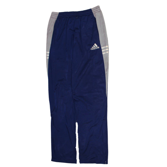 Mens UK Size L adidas Regular Fit Track Pants Blue Trousers