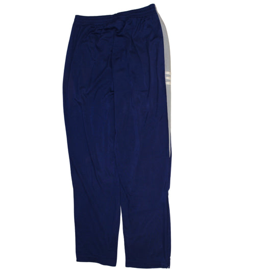 Mens UK Size L adidas Regular Fit Track Pants Blue Trousers
