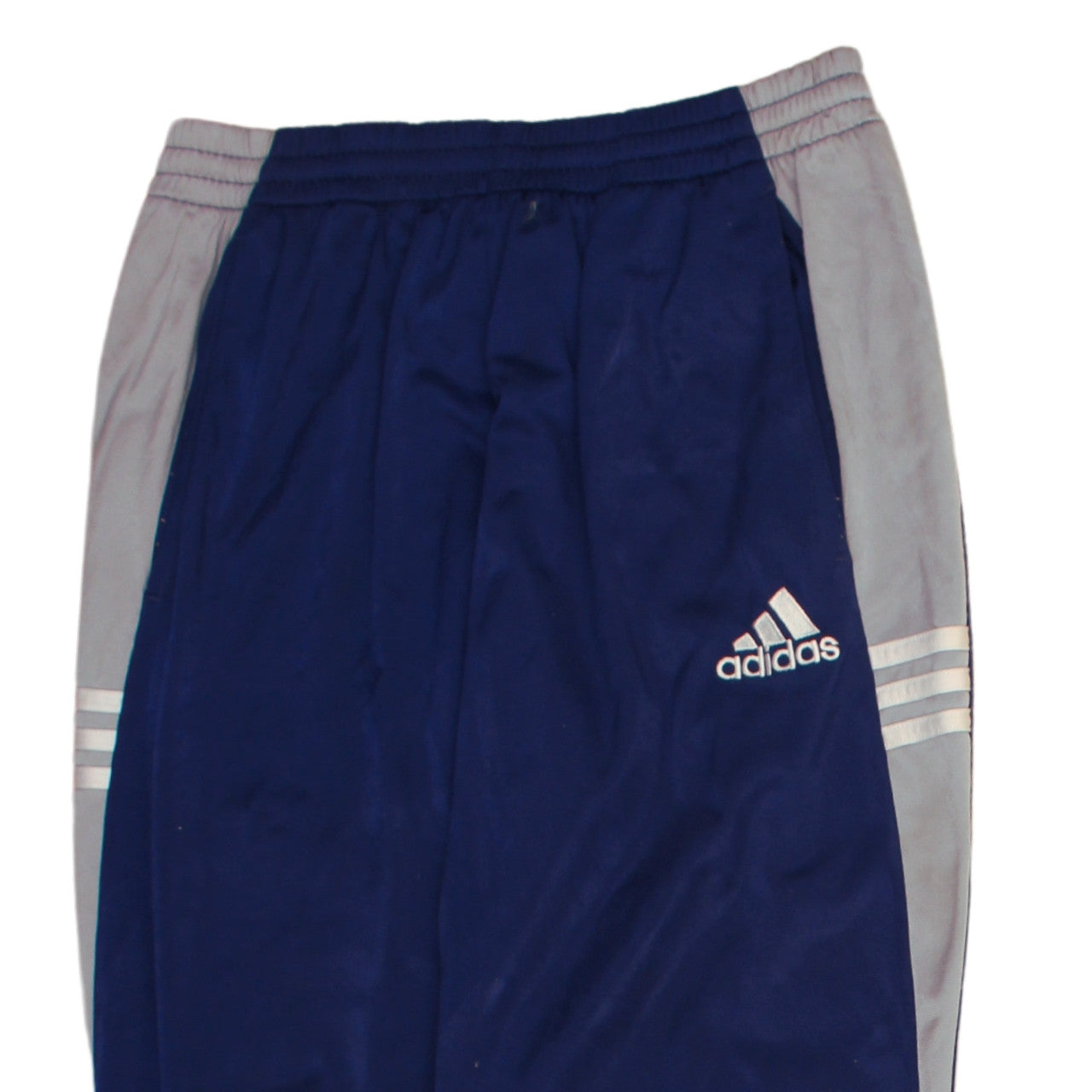 Mens UK Size L adidas Regular Fit Track Pants Blue Trousers