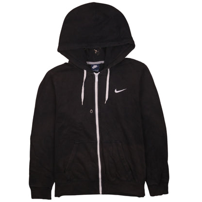Mens UK Size XL Nike Black Full Zip Hoodie