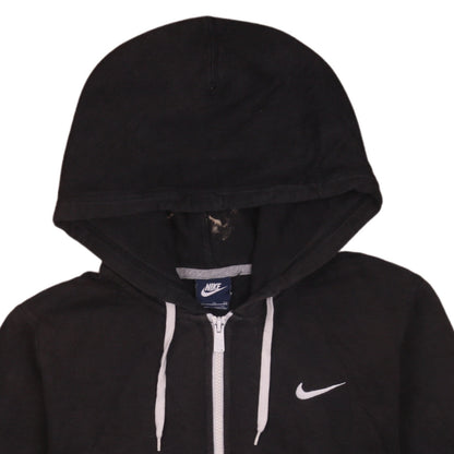Mens UK Size XL Nike Black Full Zip Hoodie