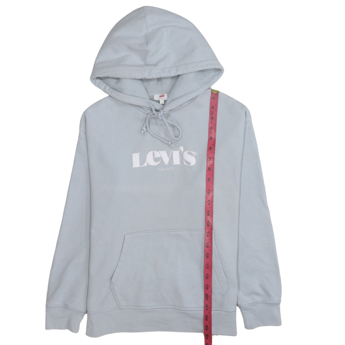 Womens UK Size S Levi's Blue Pullover Hoodie