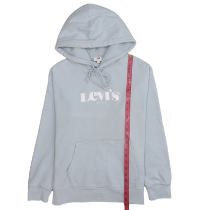 Womens UK Size S Levi's Blue Pullover Hoodie