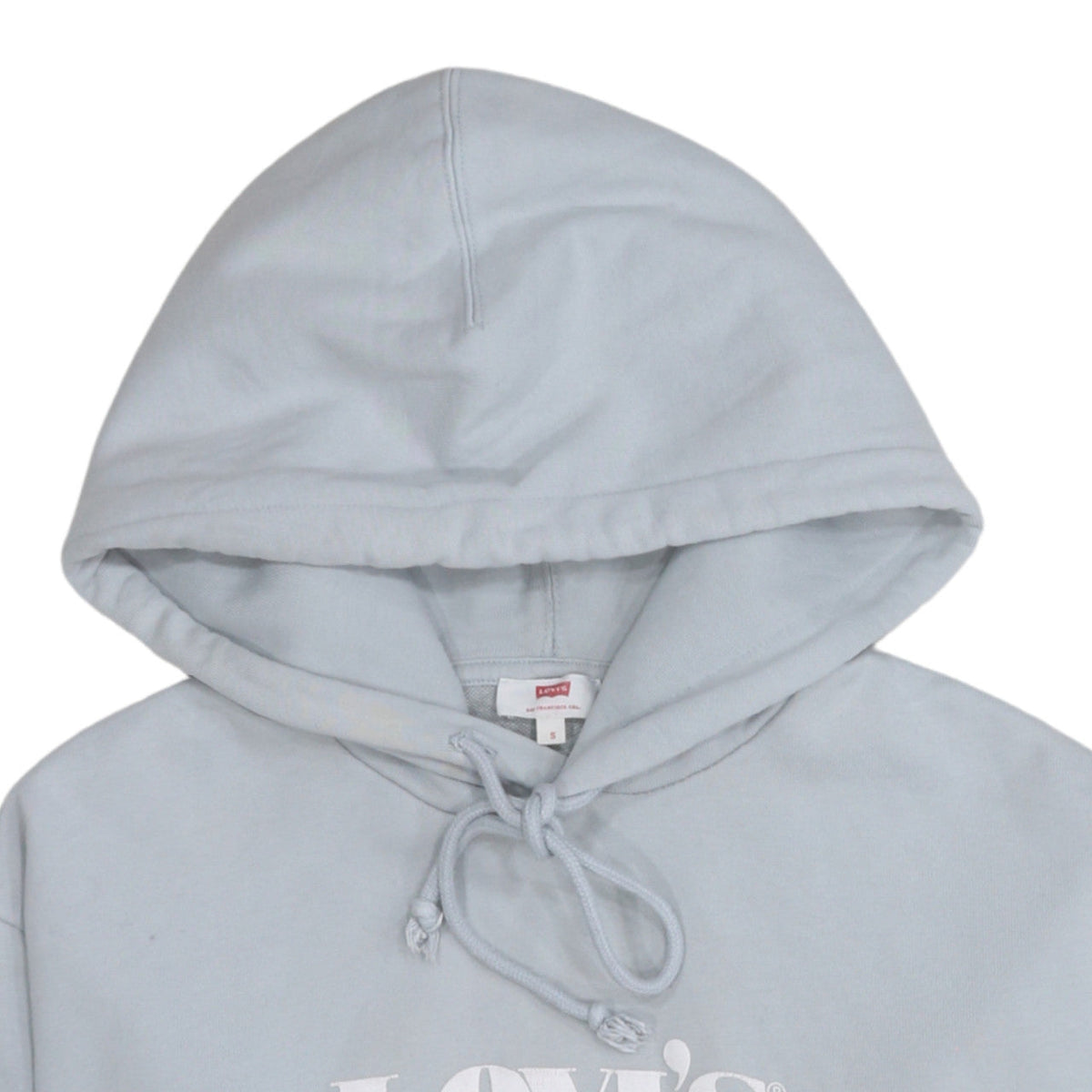 Womens UK Size S Levi's Blue Pullover Hoodie