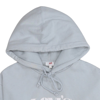 Womens UK Size S Levi's Blue Pullover Hoodie
