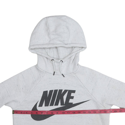 Womens UK Size S Nike Grey Pullover Hoodie