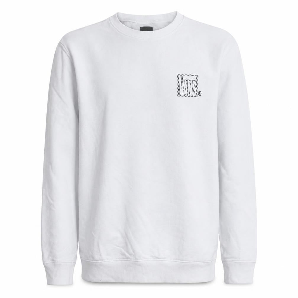 Mens UK Size L VANS White Pullover Sweatshirt